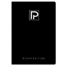 Caiet A4, 72 file, PAPERLAND Black Edition
