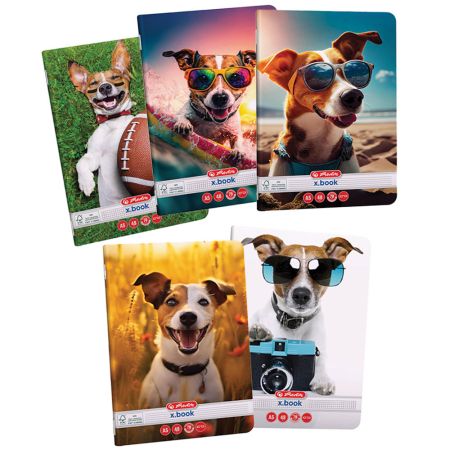 Caiet A5, 48 file HERLITZ Cool Dog