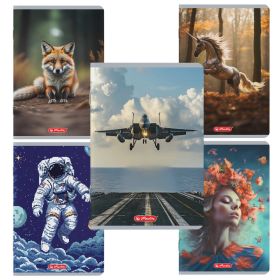 Caiet A5, 48 file, HERLITZ Megamix 2