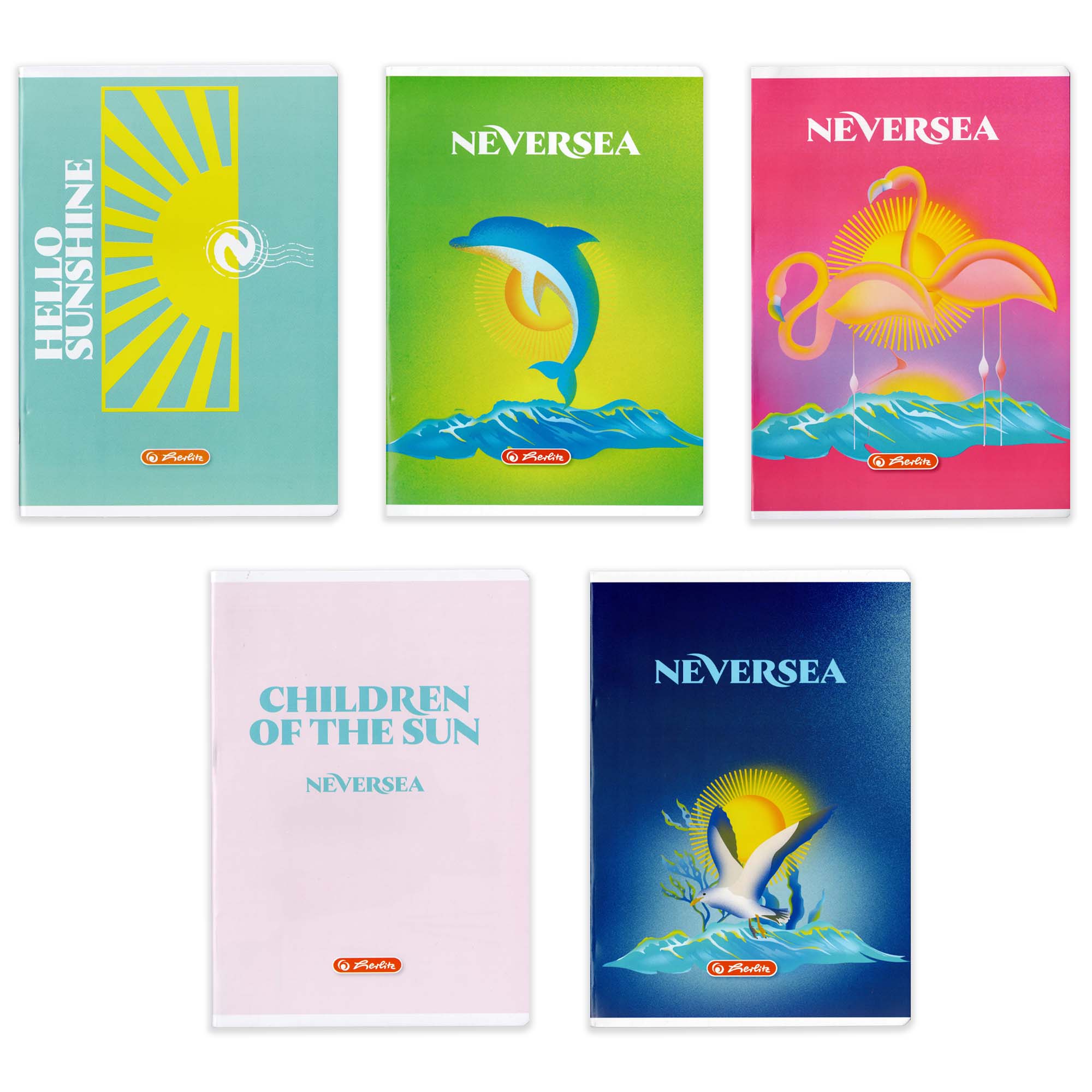Caiet A5, 48 file, HERLITZ Neversea | Office Direct
