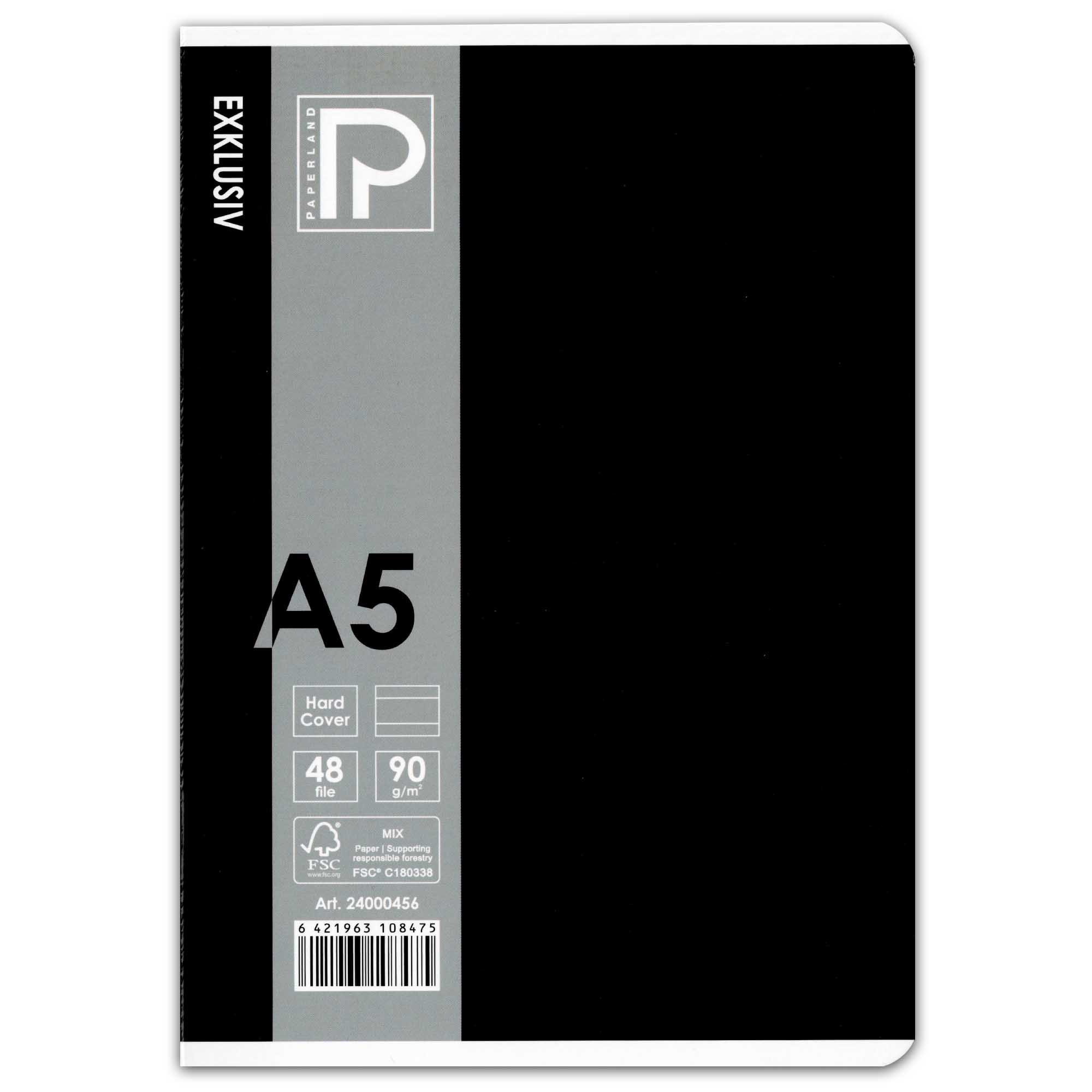 Caiet A5, 48 file, PAPERLAND Exklusiv | Office Direct