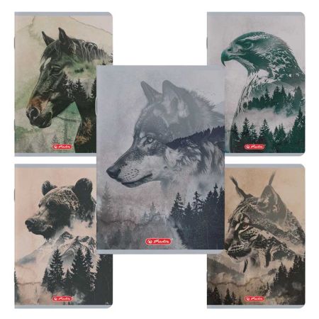 Caiet A5, 48 file, velin, HERLITZ Into the Wild