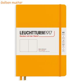 Caiet cu elastic A5, 125 file, velin, LEUCHTTURM1917