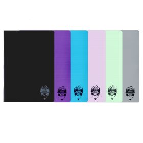 Caiet A5 tip I, 24 file, coperta plastic, DACO Atinge Excelenta