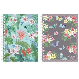 Caiet cu spirala A6, 100 file HERLITZ Ladylike