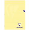 Caiet A4, 48 file, coperta plastic, CLAIREFONTAINE Pastel
