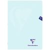 Caiet A4, 48 file, coperta plastic, CLAIREFONTAINE Pastel