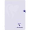 Caiet A4, 48 file, coperta plastic, CLAIREFONTAINE Pastel