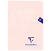 Caiet A5, 48 file, coperta plastic, CLAIREFONTAINE Pastel