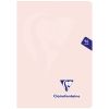Caiet A5, 48 file, coperta plastic, CLAIREFONTAINE Pastel