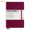 Caiet cu elastic A5, 125 file, dictando, LEUCHTTURM1917