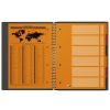 Caiet cu spirala A4+, 6 separatoare, 80 file, matematica, OXFORD Organiser Book