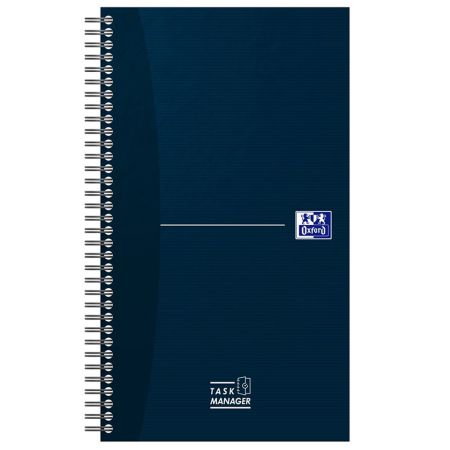 Organizator cu spirala, 14 x 24.5 cm, 115 file, OXFORD Task Mana