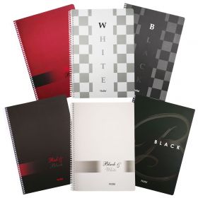 Caiet cu spirala A4, 100 file, dictando, 3 separatoare, NOTTE