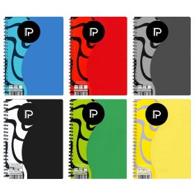 Caiet cu spirala A4, 100 file, PAPERLAND Select PP500