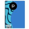 Caiet cu spirala A4, 100 file, PAPERLAND Select PP500