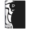 Caiet cu spirala A4, 100 file, PAPERLAND Select PP500