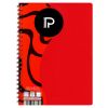 Caiet cu spirala A4, 100 file, PAPERLAND Select PP500
