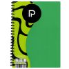 Caiet cu spirala A4, 100 file, PAPERLAND Select PP500