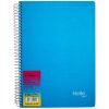 Caiet cu spirala A4, 120 file, 3 separatoare, matematica, NOTTE Select