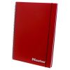 Caiet cu spirala A4, 140 file, 4 separatoare, OPTIMUM MASTER