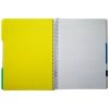 Caiet cu spirala A4, 150 file, 3 separatoare, matematica, NOTTE World of Colors