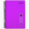 Caiet cu spirala A4, 240 file, 7 separatoare My Note Flex All