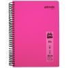 Caiet cu spirala A4, 240 file, 7 separatoare My Note Flex All