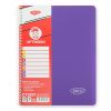 Caiet cu spirala A4, 240 file, coperta plastic, 8 separatoare, DACO