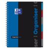 Caiet cu spirala A4+, 6 separatoare, 80 file, matematica, OXFORD Organiser