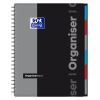 Caiet cu spirala A4+, 6 separatoare, 80 file, matematica, OXFORD Organiser