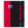 Caiet cu spirala A4+, 6 separatoare, 80 file, matematica, OXFORD Organiser