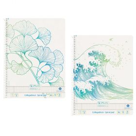 Caiet cu spirala A4, 70 file, matematica, HERLITZ Greenline