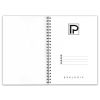 Caiet cu spirala A4, 80 file, coperta plastic, PAPERLAND Exklusiv