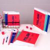 Caiet cu spirala A4, 80 file, dictando, MILAN Nata 624