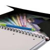 Caiet cu spirala A4+, 80 file, matematica, coperta plastic, OXFORD Nomadbook