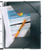 Caiet cu spirala A4+, 80 file, matematica, coperta plastic, OXFORD Nomadbook