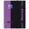 Caiet cu spirala A4+, 80 file, matematica, coperta plastic, OXFORD Nomadbook