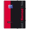 Caiet cu spirala A4+, 80 file, matematica, coperta plastic, OXFORD Nomadbook
