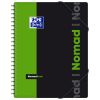 Caiet cu spirala A4+, 80 file, matematica, coperta plastic, OXFORD Nomadbook