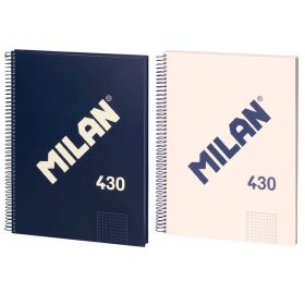 Caiet cu spirala A4, 80 file, matematica, MILAN 430