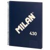 Caiet cu spirala A4, 80 file, matematica, MILAN 430