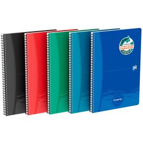 Caiet cu spirala A4, 90 file, coperta plastic, OXFORD Office Oceanis