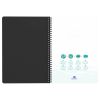 Caiet cu spirala A4, 90 file, coperta plastic, OXFORD Office Oceanis