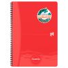 Caiet cu spirala A4, 90 file, coperta plastic, OXFORD Office Oceanis