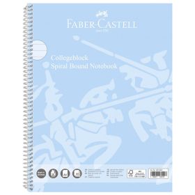 Caiet cu spirala A4, 90 file, FABER CASTELL