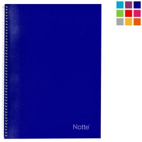 Caiet cu spirala A4, 96 file, coperta carton laminat, NOTTE School