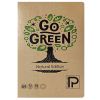 Caiet A4 cu coperta kraft, 72 file, PAPERLAND Go Green