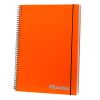 Caiet cu spirala A5, 140 file, 4 separatoare, OPTIMUM MASTER