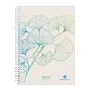 Caiet cu spirala A5, 70 file, matematica, HERLITZ Greenline